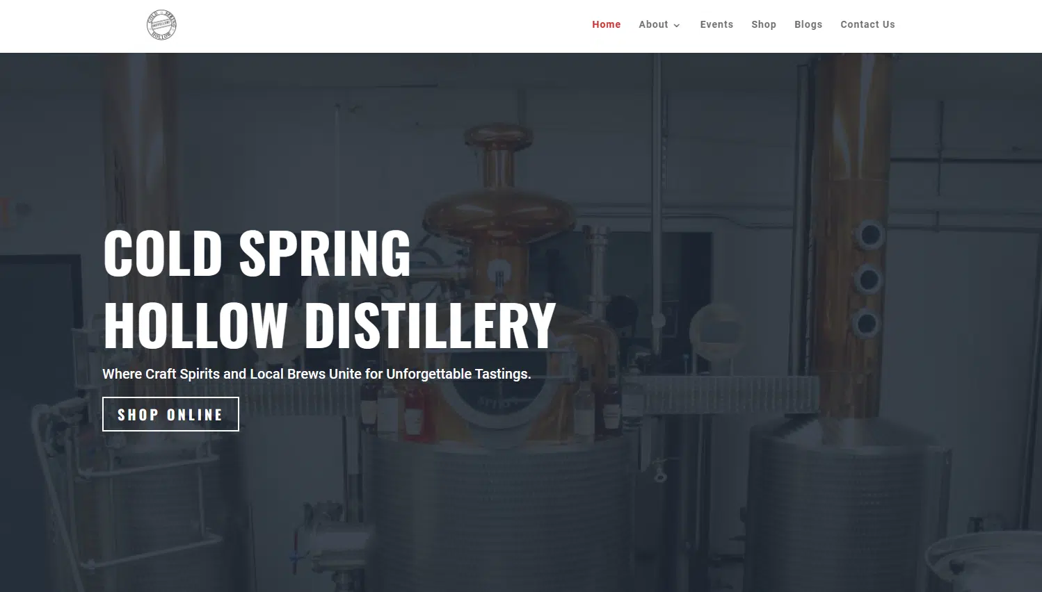 Cold Spring Hollow Distillery